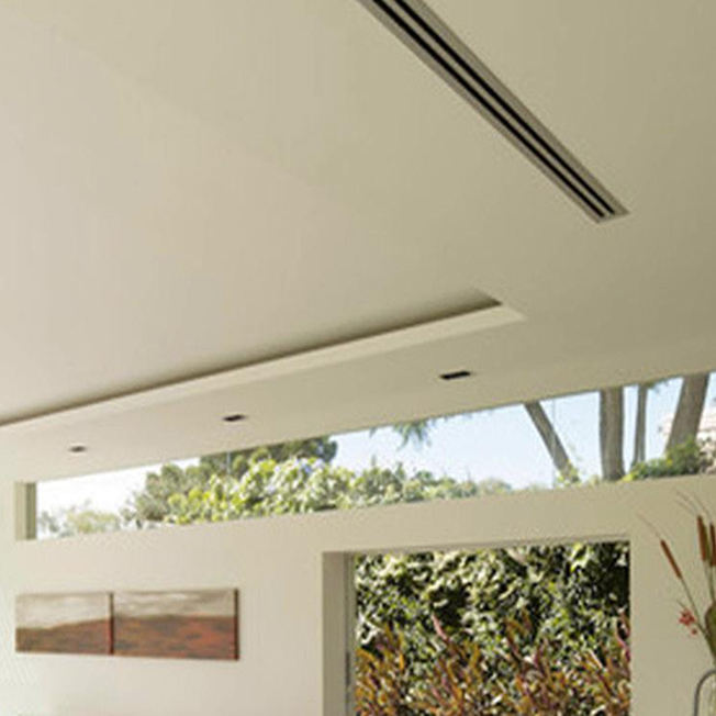 Smart thermostat in a modern home