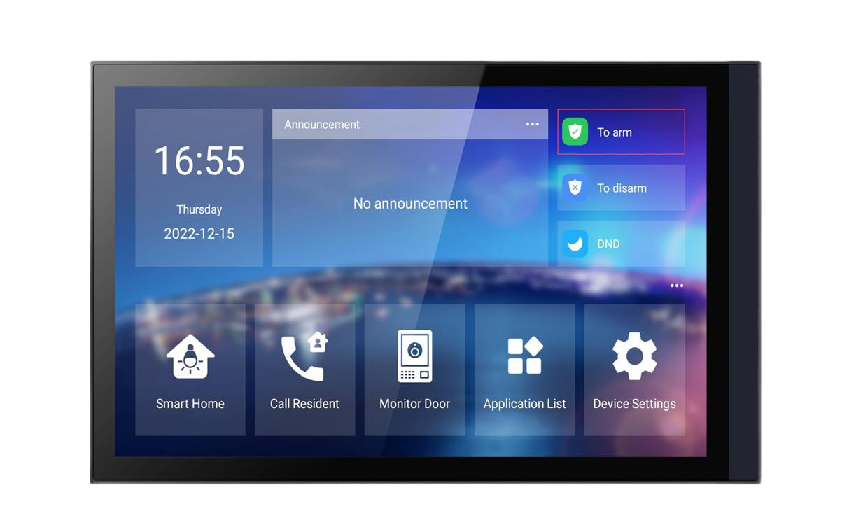 NORWIE indoor intercom monitor