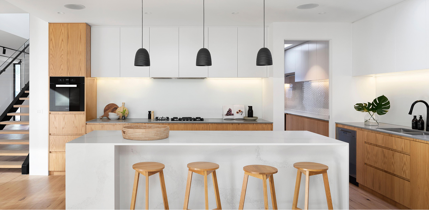 Touch panel in a home interior